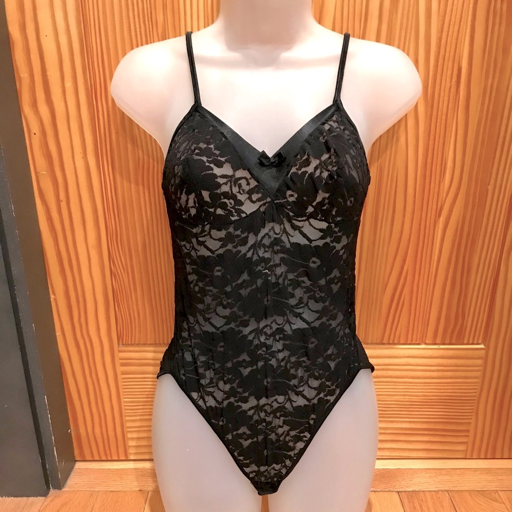 Black Lace Bodysuit